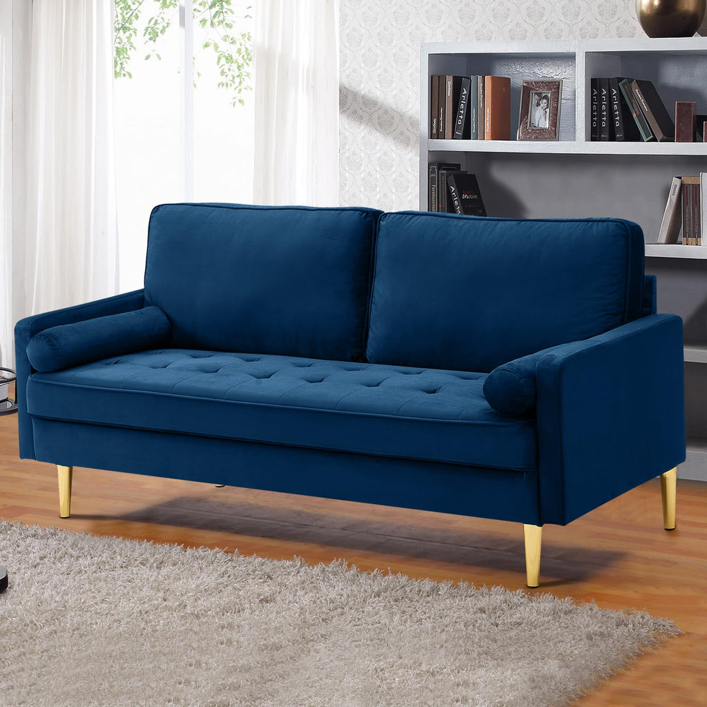 67" Velvet Tufted 2-Seater Sofa C649535