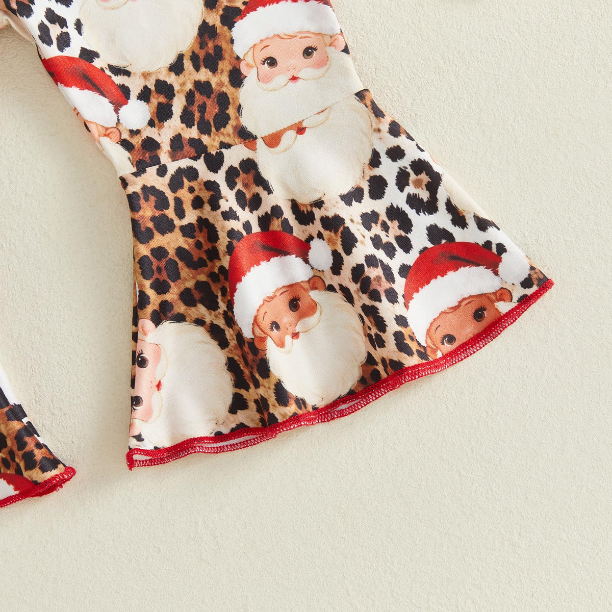Christmas Baby Girl Outfit Romper Flared Pants Headband X469