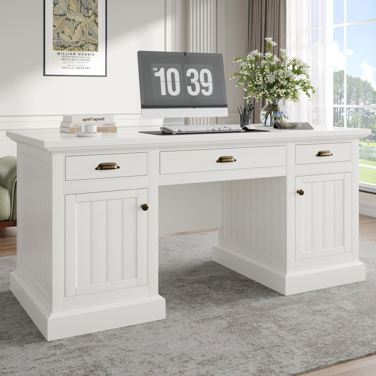 68" Executive Desk H71354