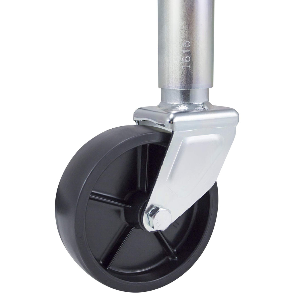 Swivel Marine Tongue Jack 1000 lb Capacity 10" Travel 6" Wheel F185