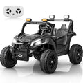 24V Black Ride on Car W682
