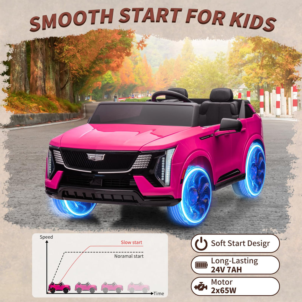 24V Battery Powered Electric Ride On Car 2 Seater F561
