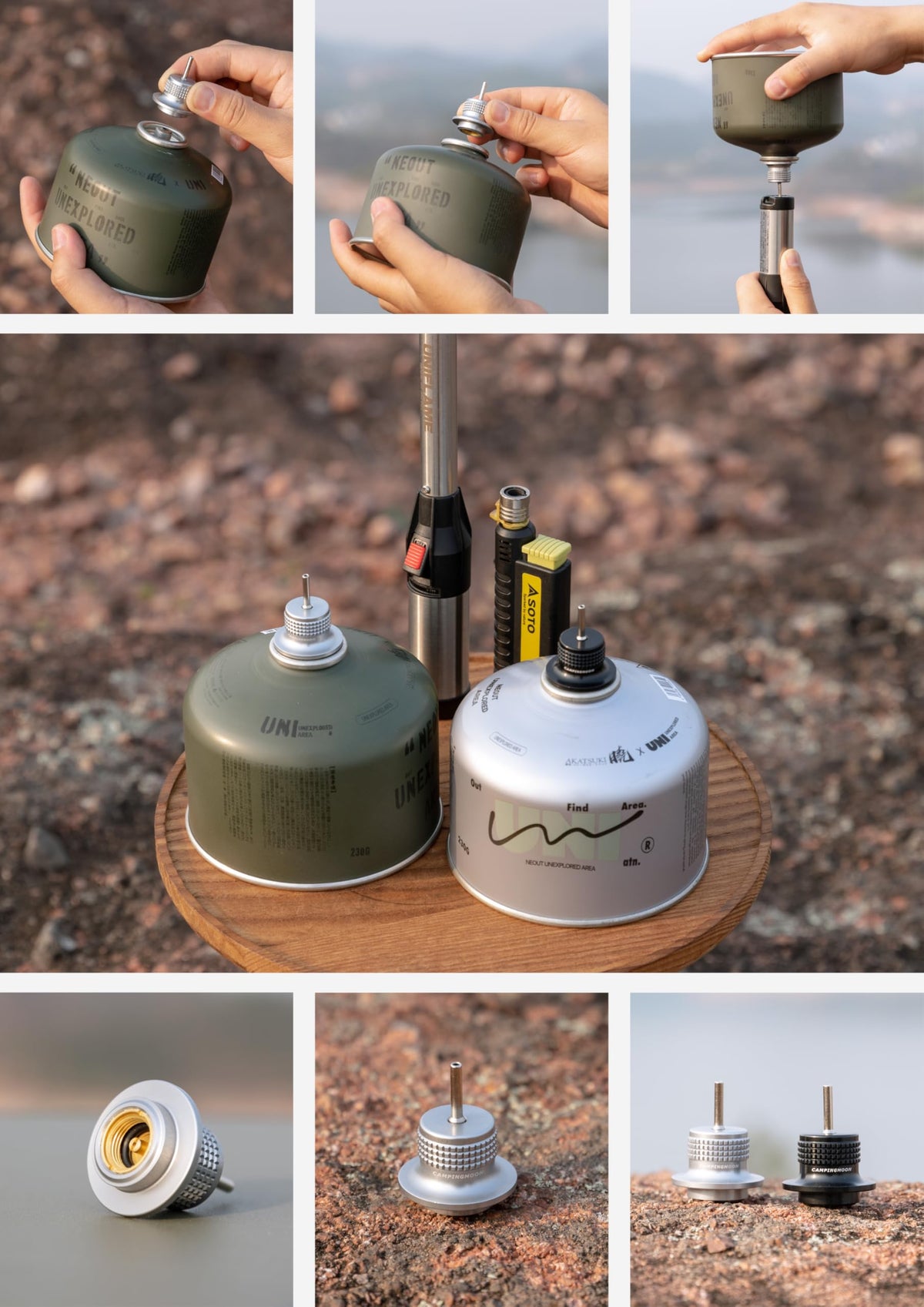 Cassette Canister to Butane Fill Adapter U6544