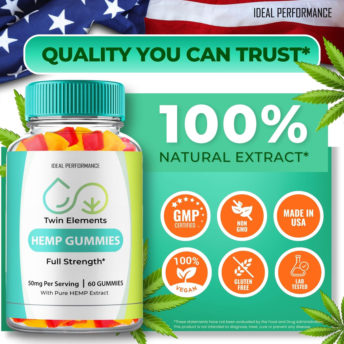 Hemp Gummies 5 Pack X9083