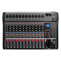12 Channel Black USB Audio Mixer P169