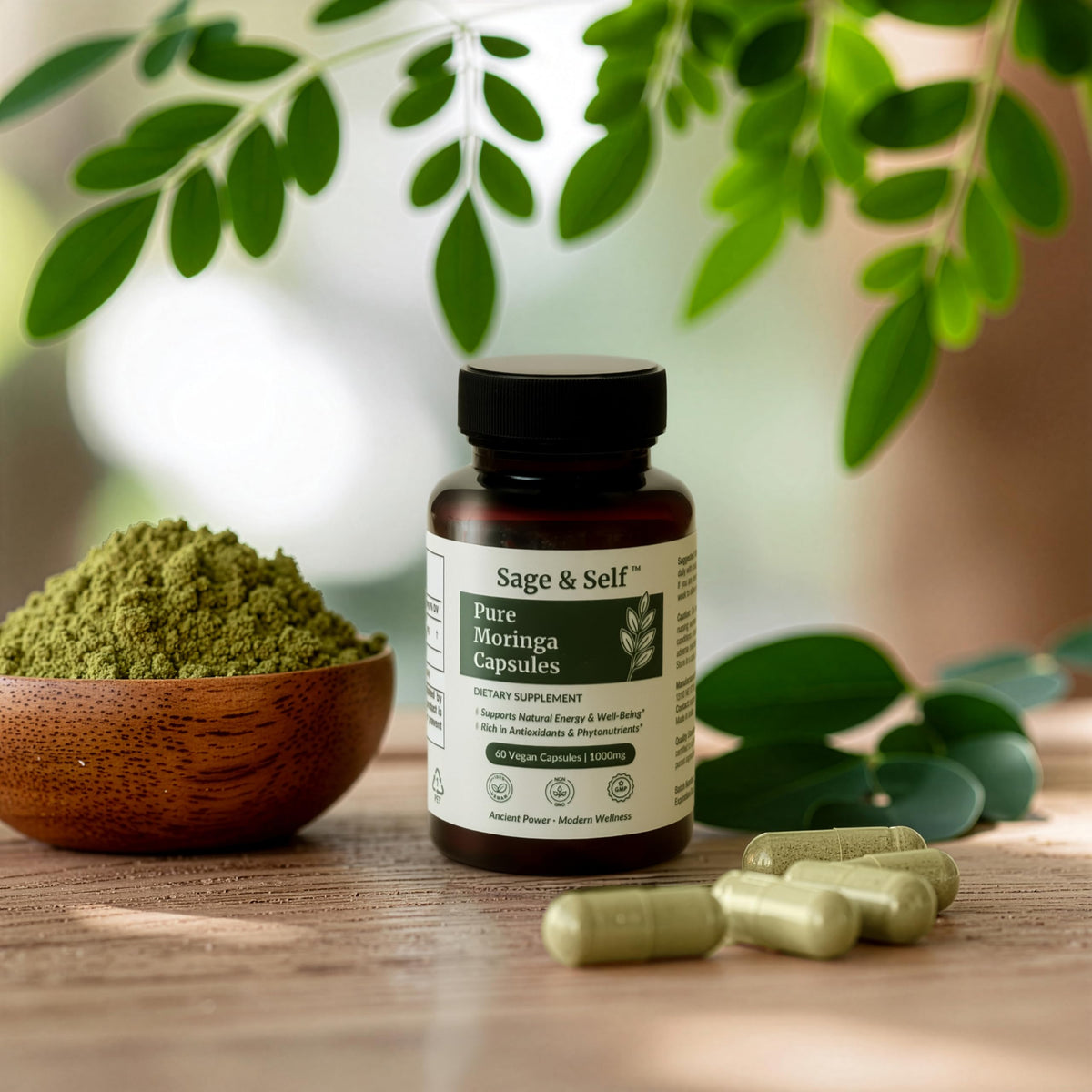 Moringa Capsules 60 Capsules V4390