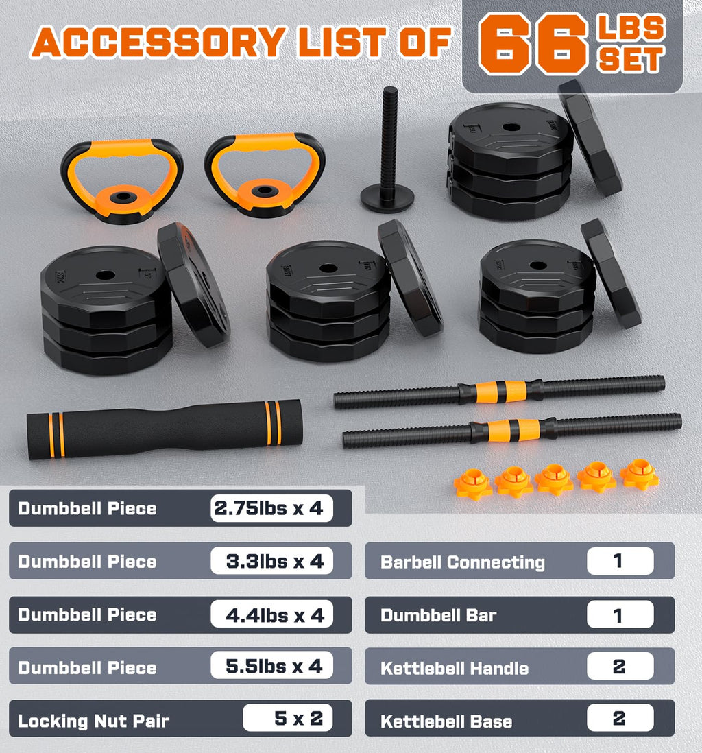 Adjustable Dumbbell Set with Connector N3969