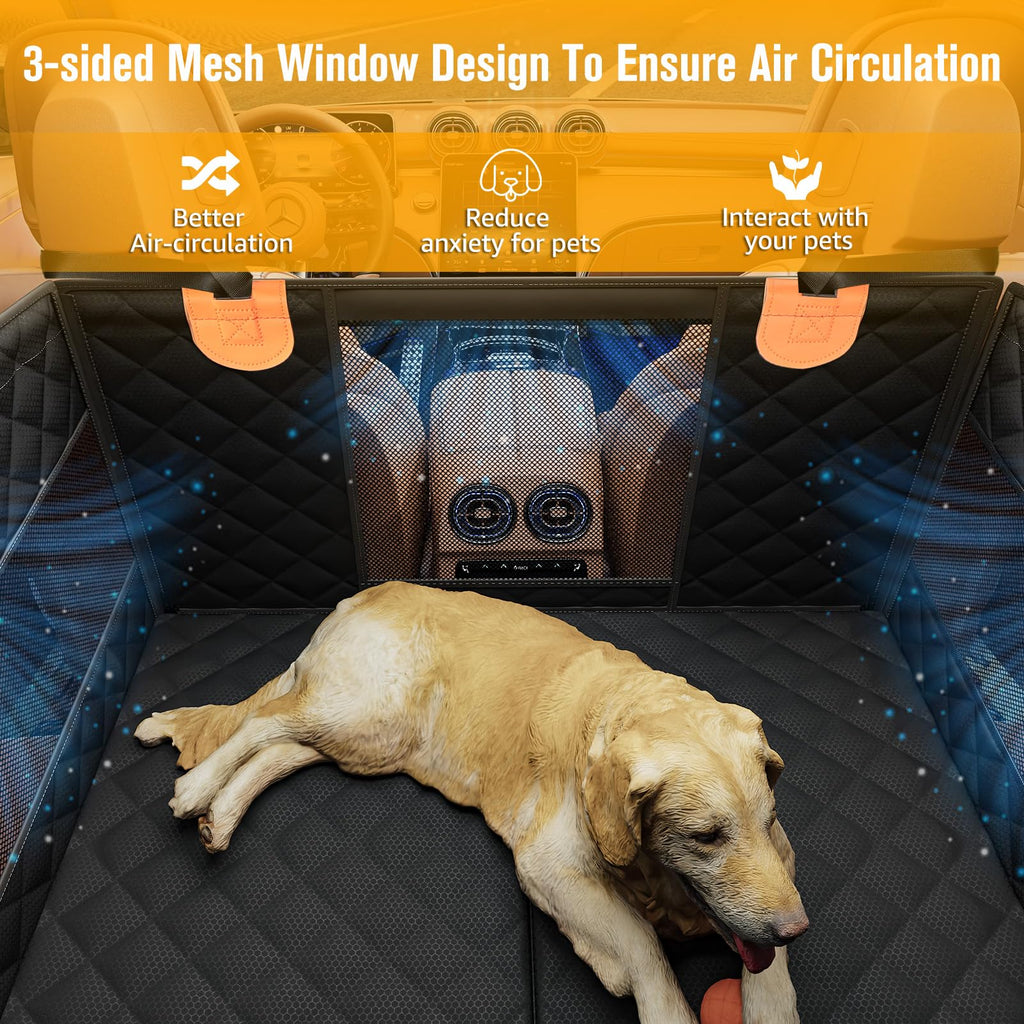 Large Dog Car Seat with Hard Bottom A426827