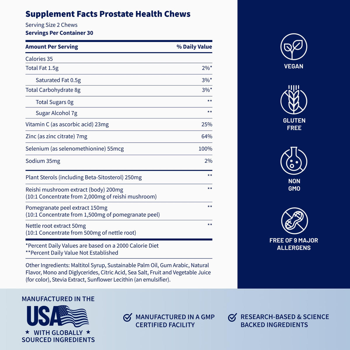 Peach Beets Gummies + Prostate Soft Chews B3440
