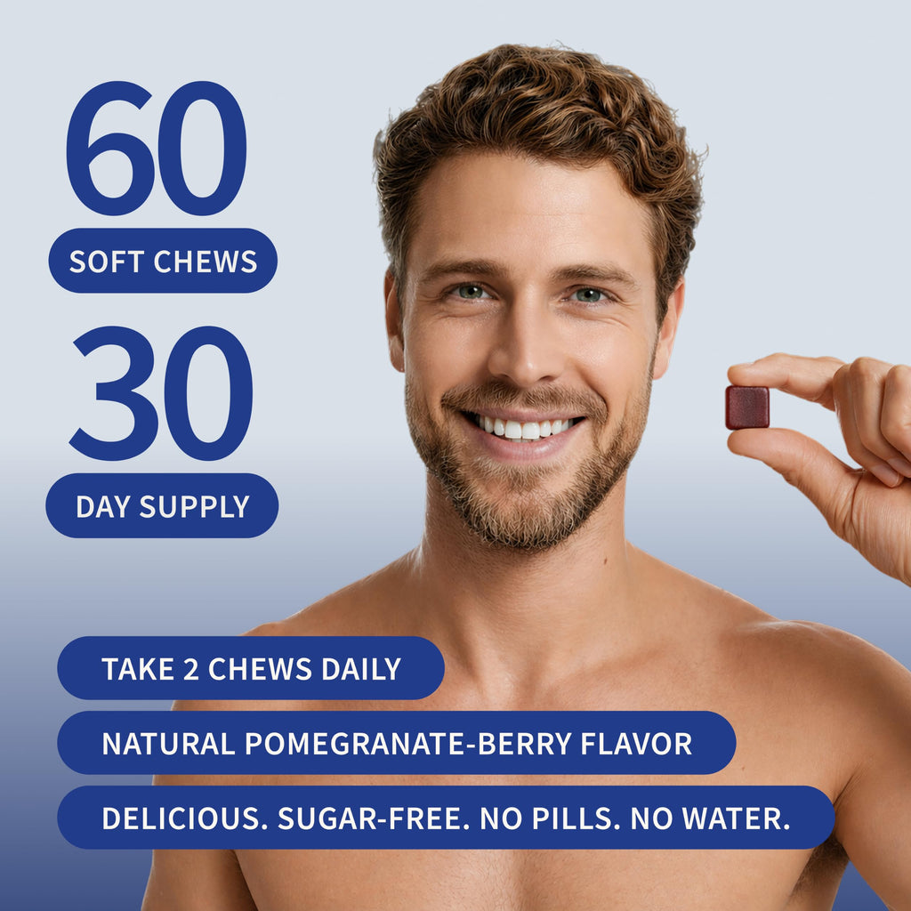 Peach Beets Gummies + Prostate Soft Chews B3440
