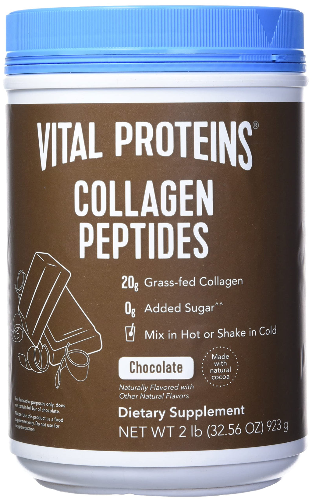 Collagen Peptides Chocolate 32.56 Oz Z330
