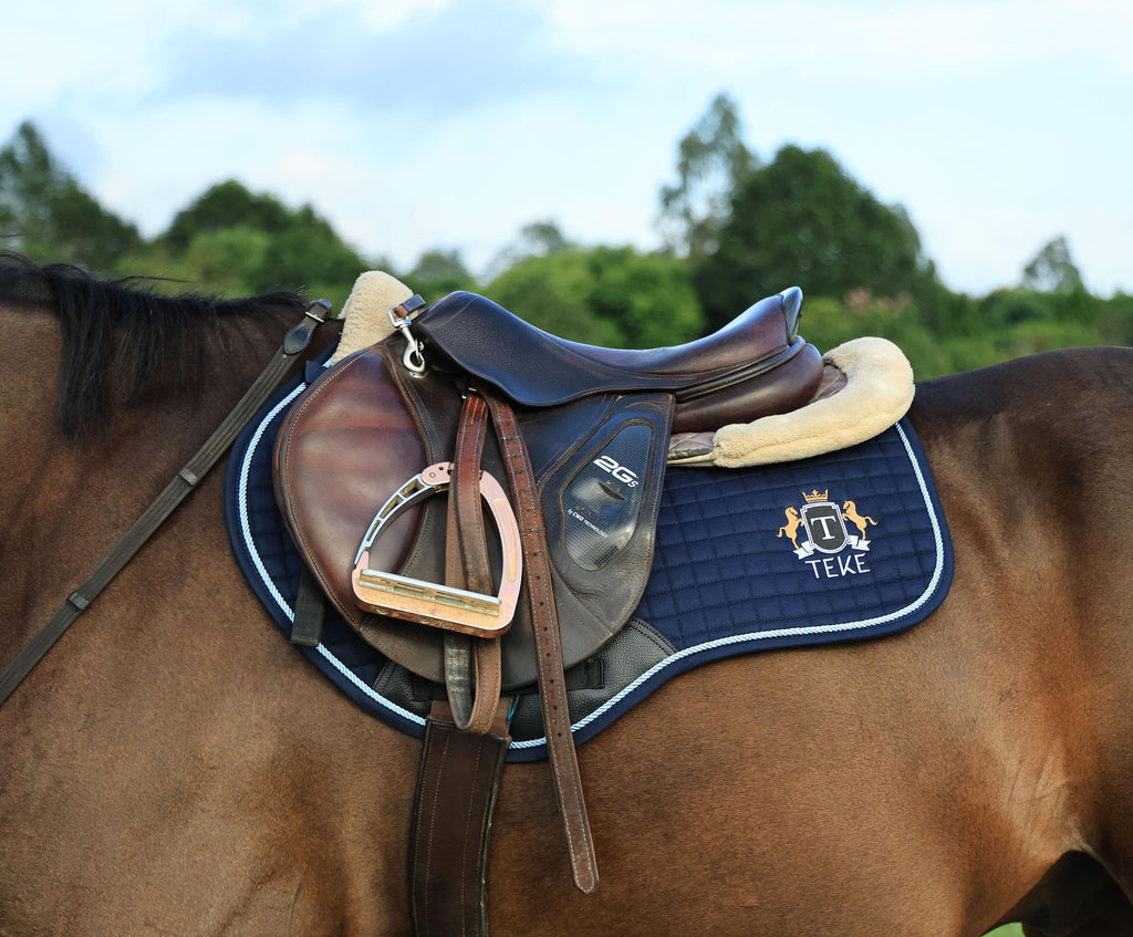 100% Cotton English Saddle Pads K6353
