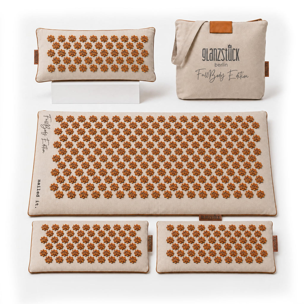 XXL Acupressure Mat Set with Pillow & Carry Bag U9158