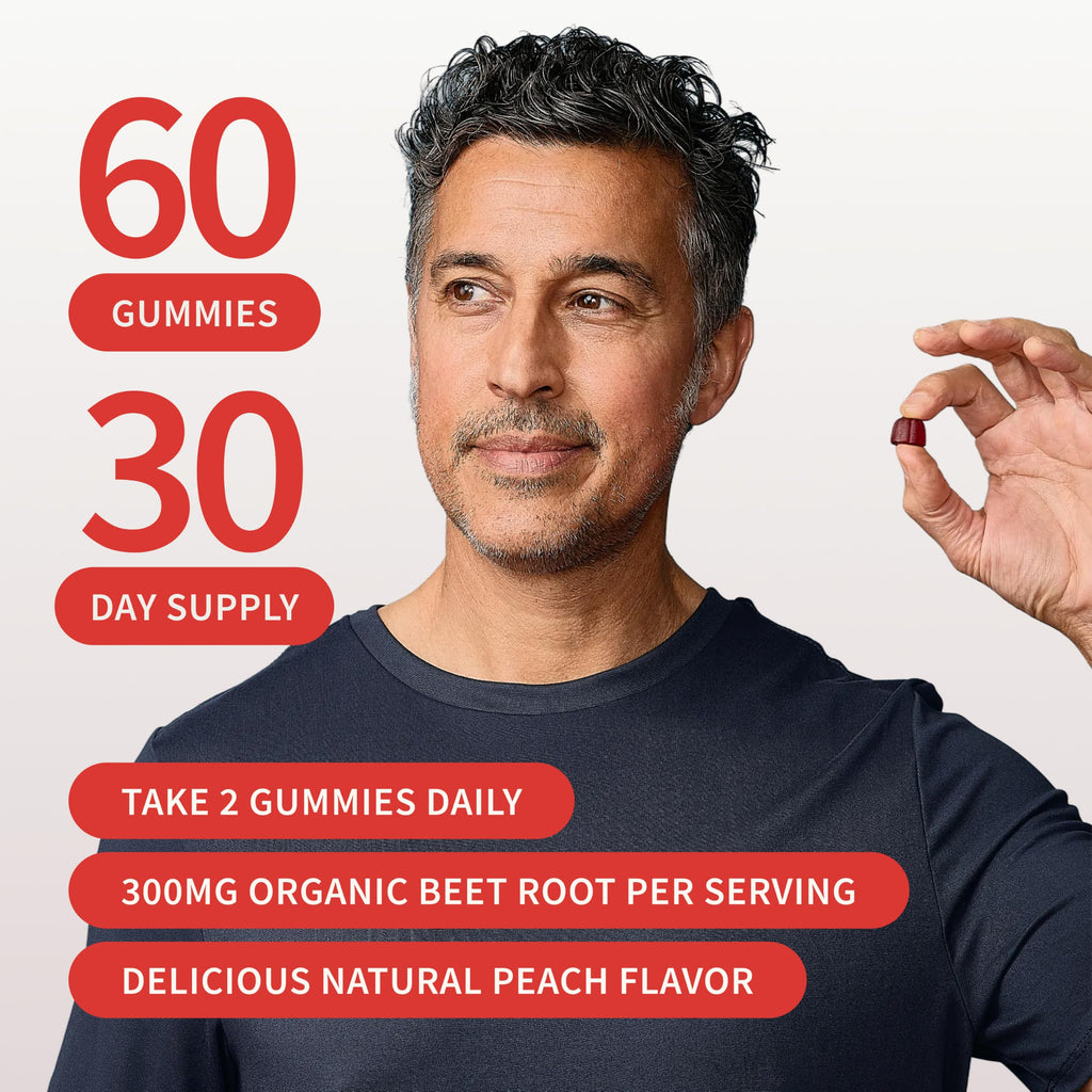 Peach Beets Gummies + Prostate Soft Chews B3440