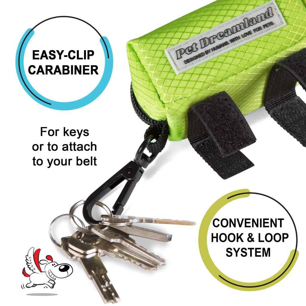 Hands Free Dog Leash with Poop Bag Dispenser J261756